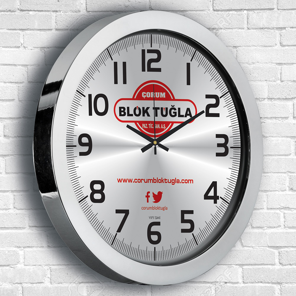Metal Duvar Saatleri