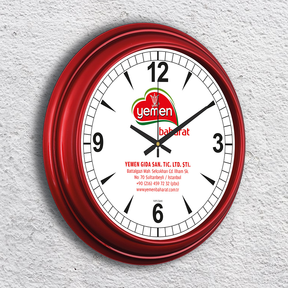 Plastik Duvar Saatleri