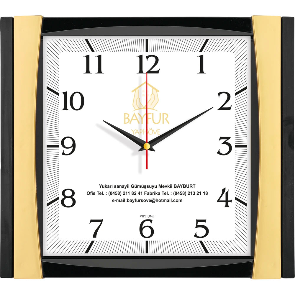 V30-515-S Plastik Duvar Saati