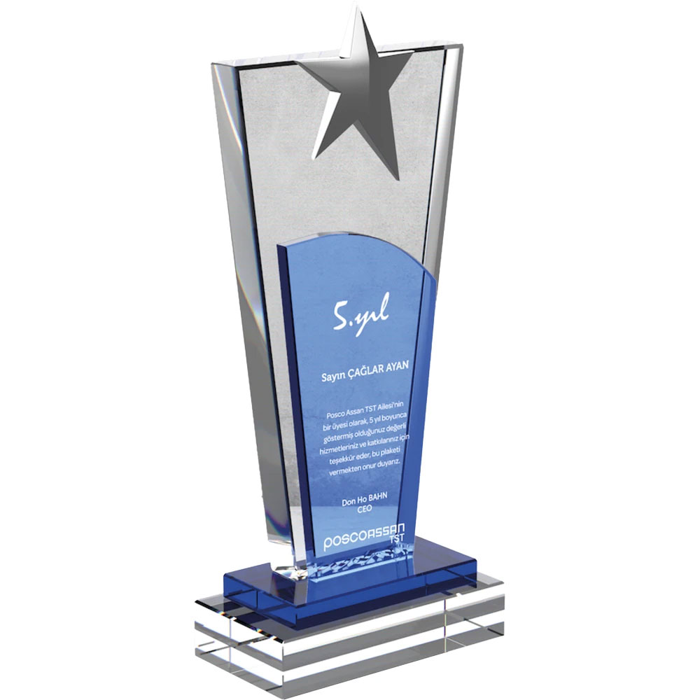 EKT-760 Kristal Plaket